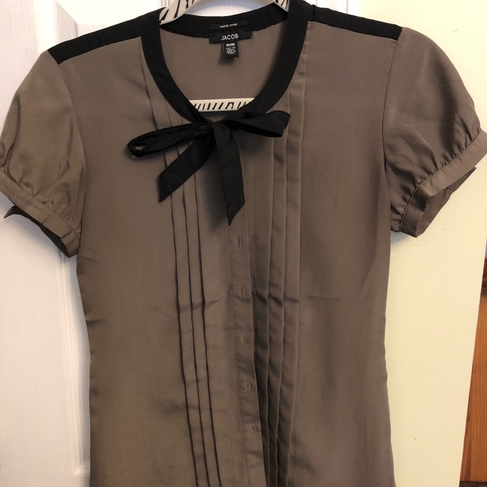 Cute short sleeve blouse